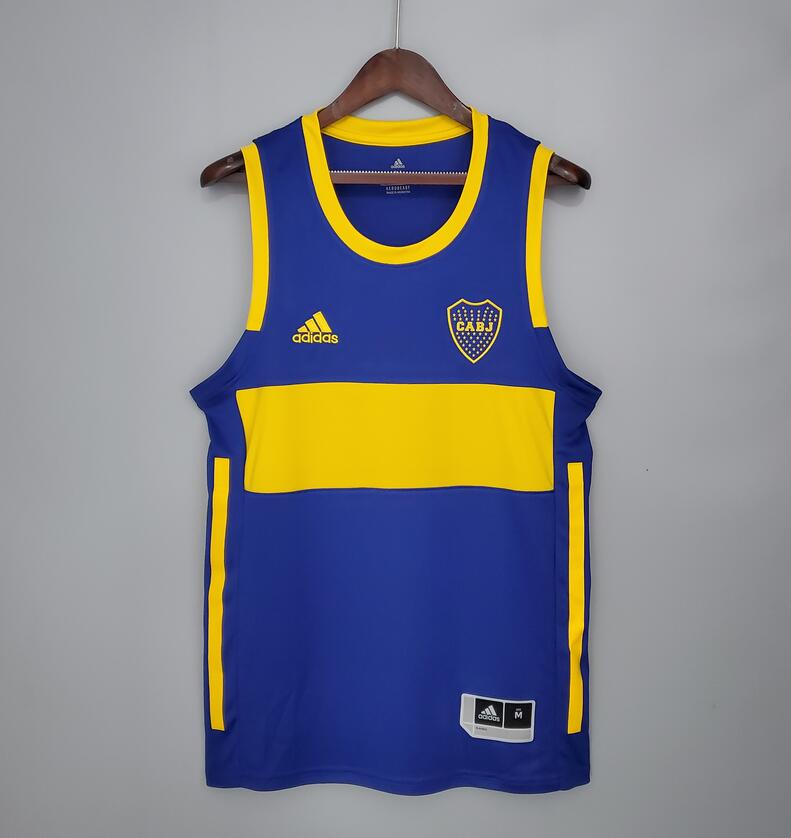 Boca Juniors Blue Vest Soccer Jersey Shirt 2020/21